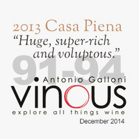 Antonio Galloni's Vinous: 91-94 Points cover