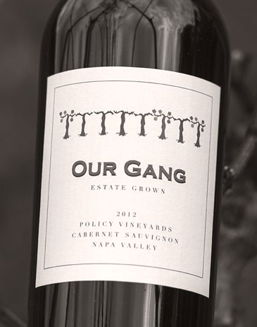 2012 Our Gang Cabernet Sauvignon bottle shot