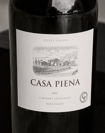 2021 Casa Piena Cabernet Sauvignon bottle shot